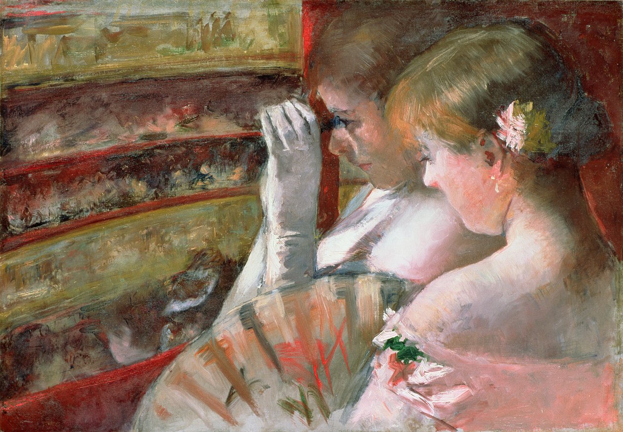 Dans la boîte - Mary Cassatt
