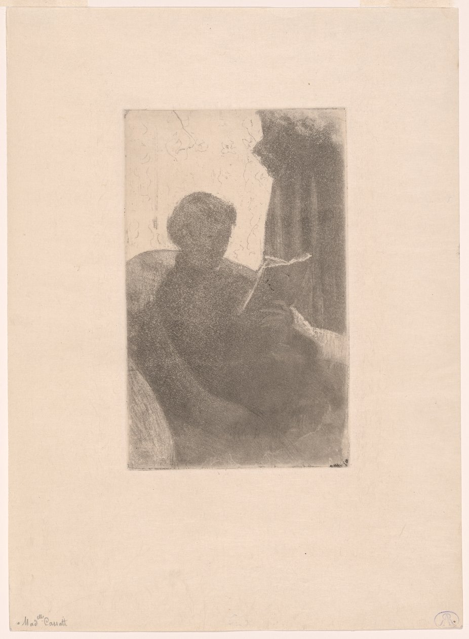 Lydia Reading - Mary Cassatt