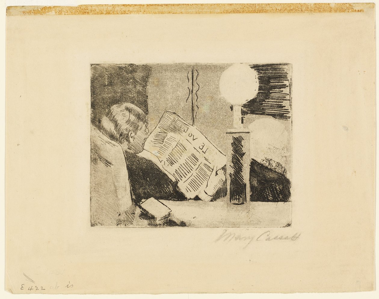 Lecture du Journal, No.2 - Mary Cassatt