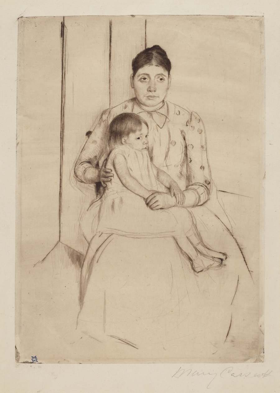 Repos, c. 1890 - Mary Cassatt