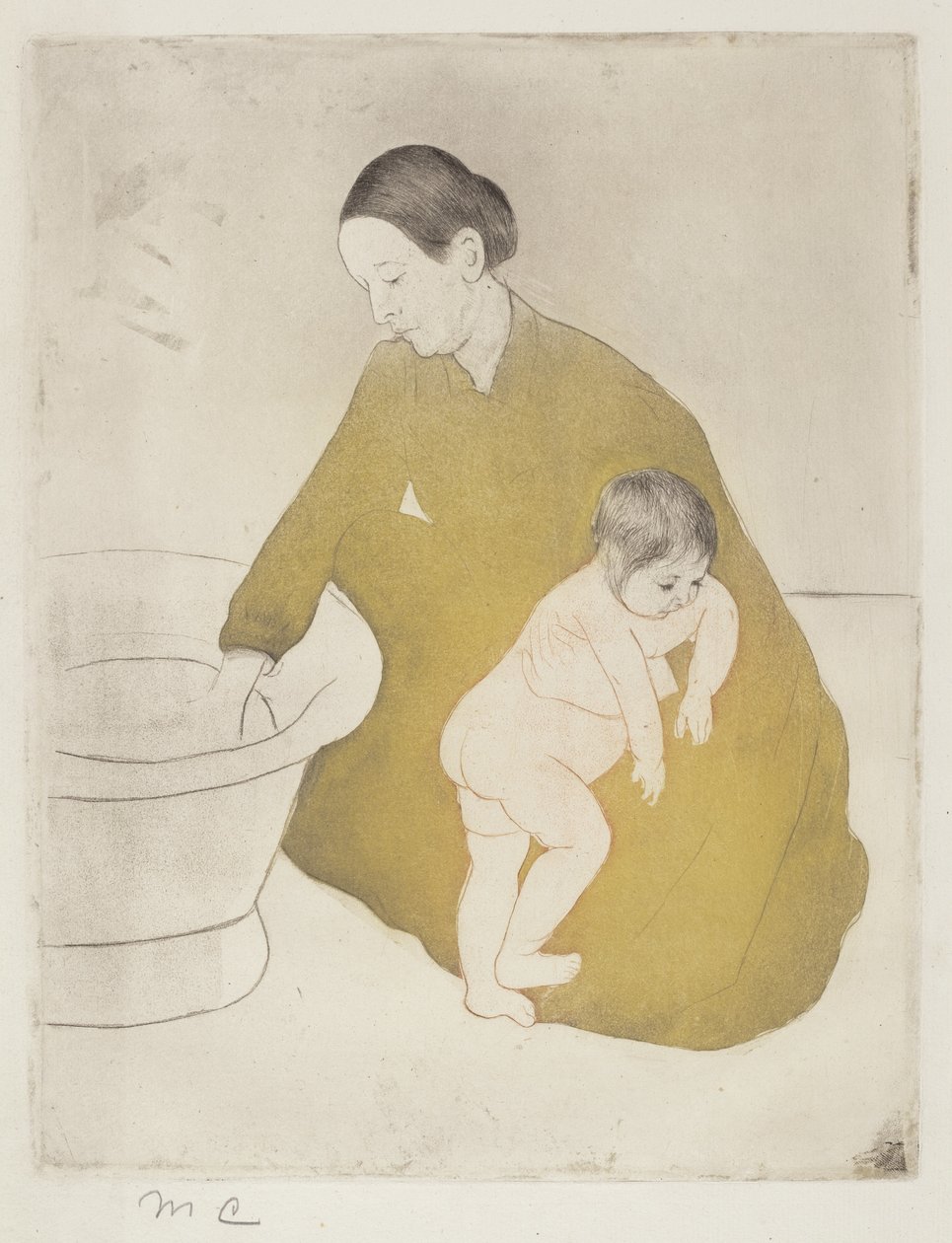 Le bain - Mary Cassatt