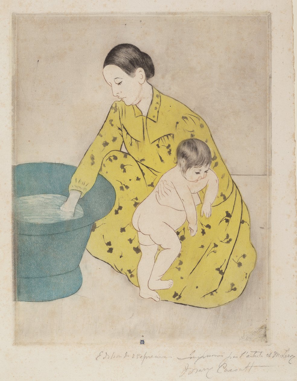 Le Bain, 1890-1891 - Mary Cassatt