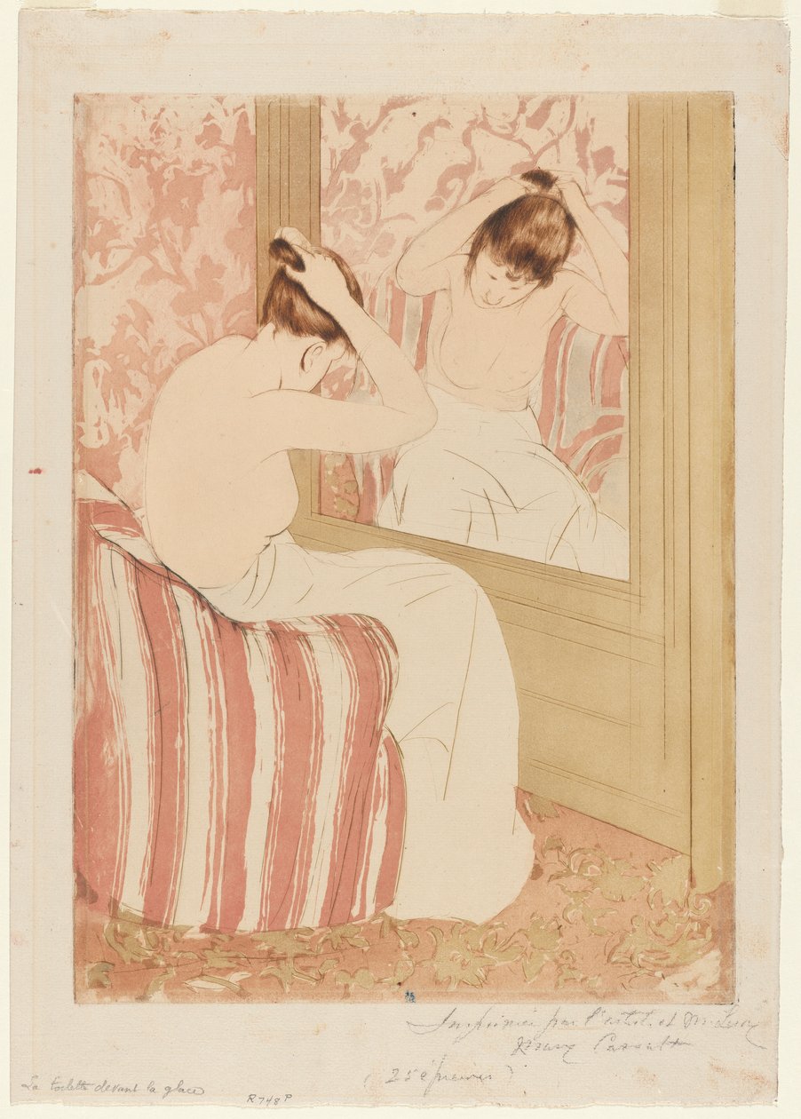 La Coiffure - Mary Cassatt