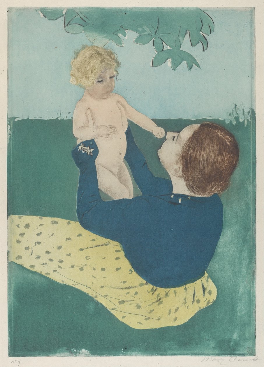 Sous le marronnier - Mary Cassatt