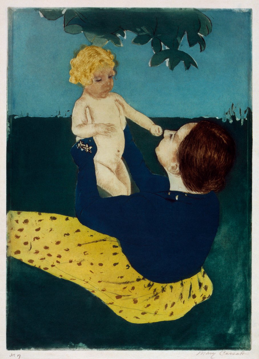 Sous le marronnier - Mary Cassatt