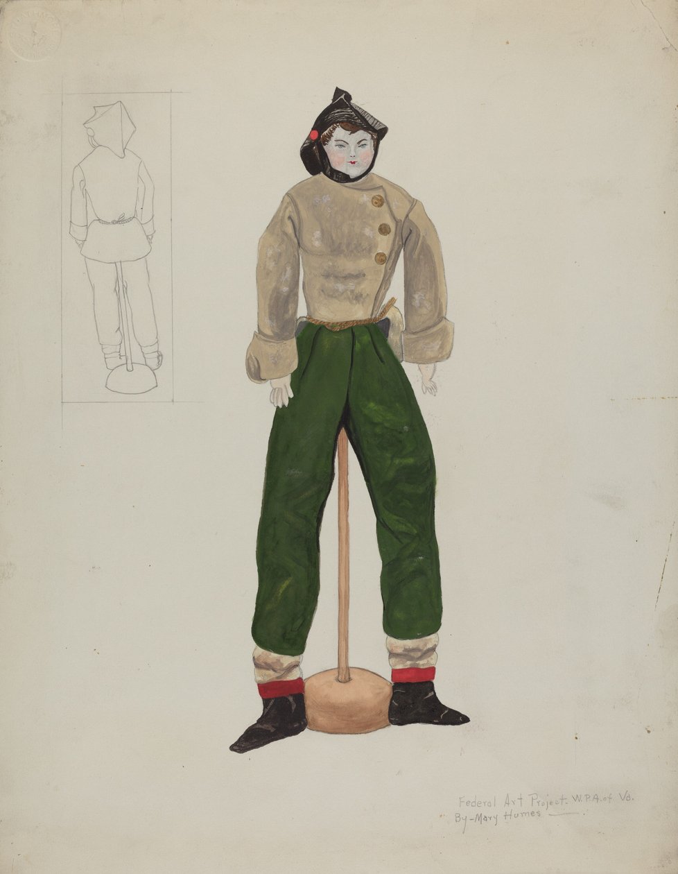 Poupée et costume - Mary E Humes