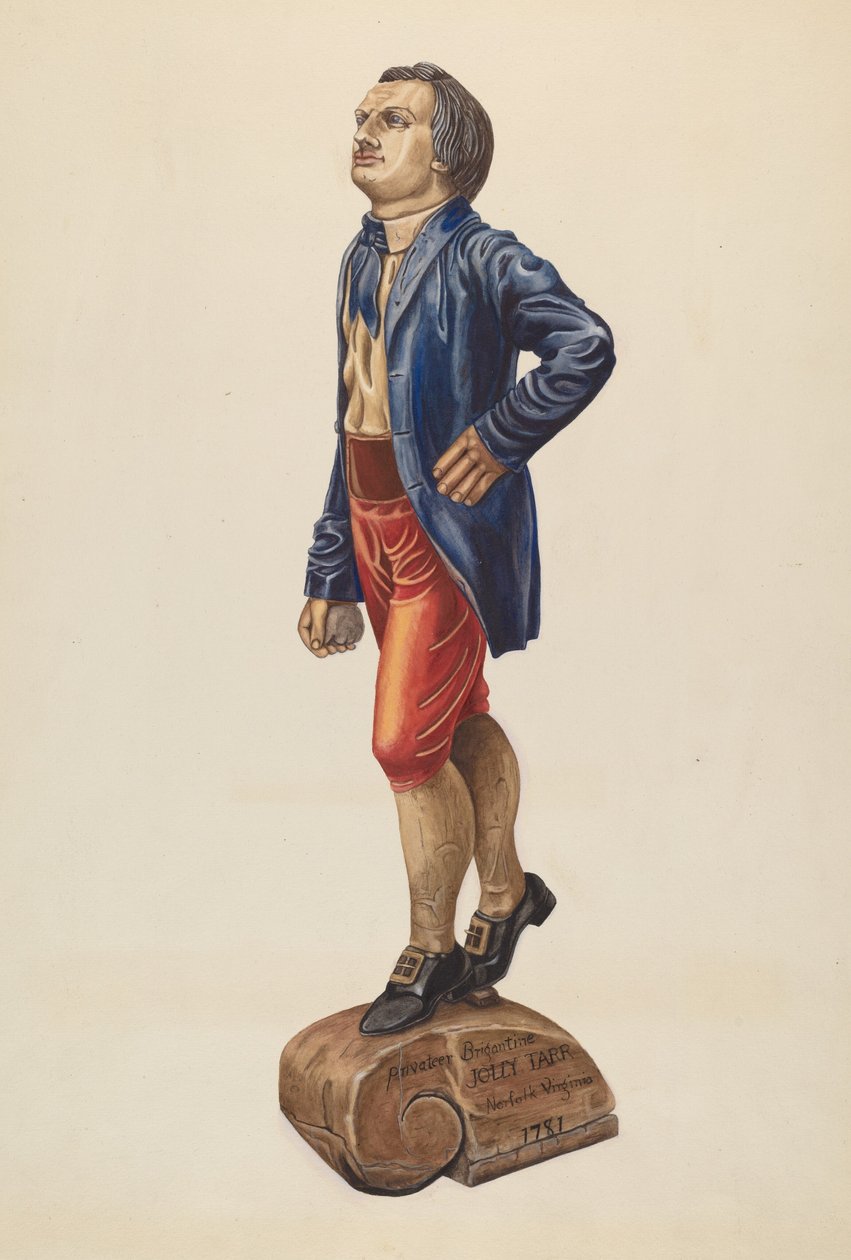 Figure de proue : "Jolly Tar" - Mary E. Humes