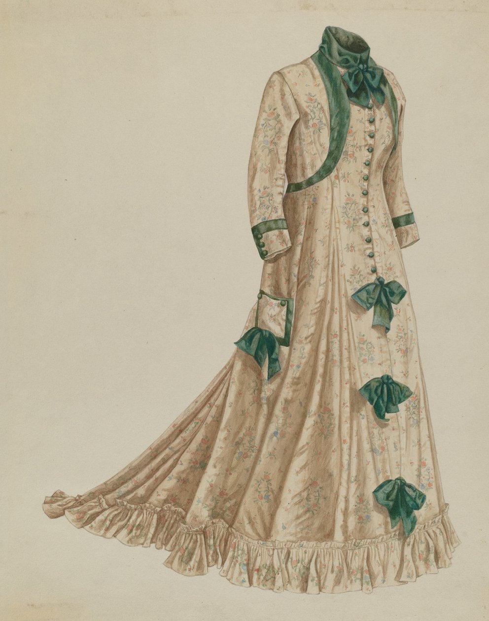 Robe du matin, 1935-1942 - Mary E Humes