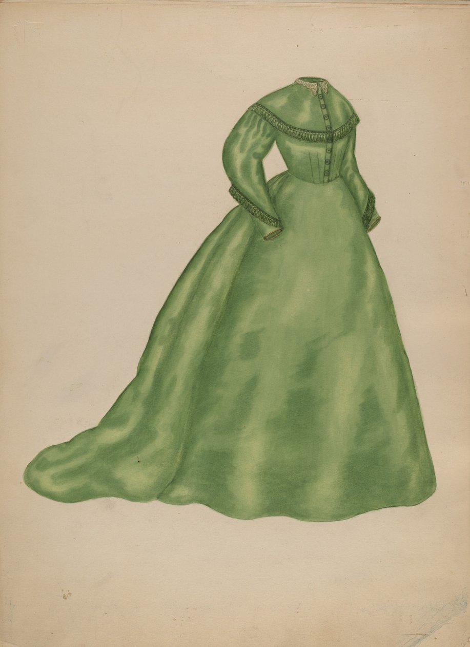 Robe de mariée, vers 1940 - Mary Fitzgerald