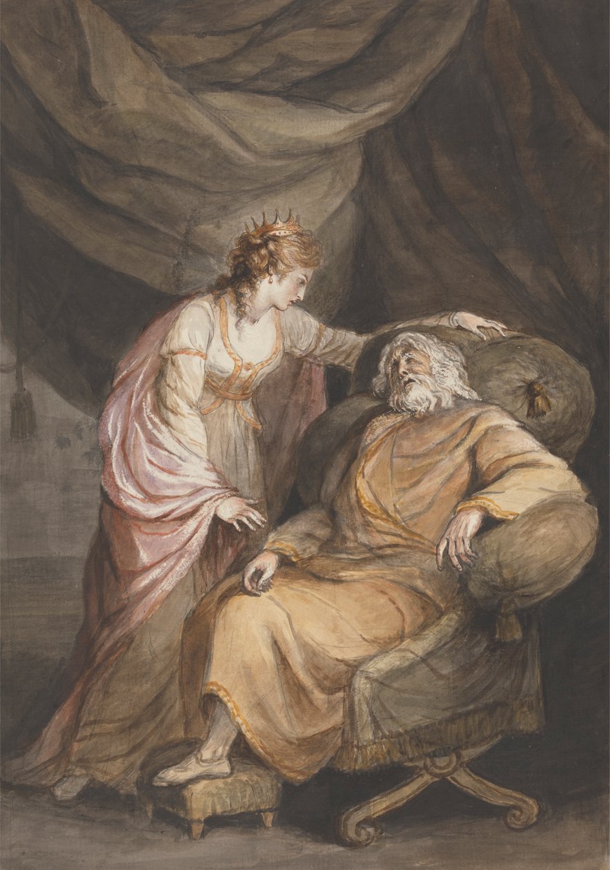 Lear et Cordelia - Mary Hoare