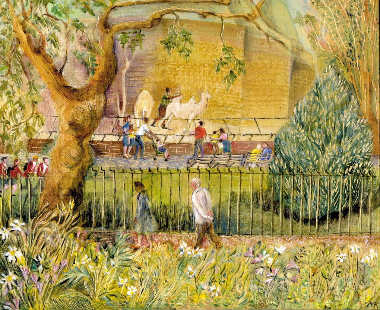 Zoo de Londres, chameaux, 2003 - Mary Kuper