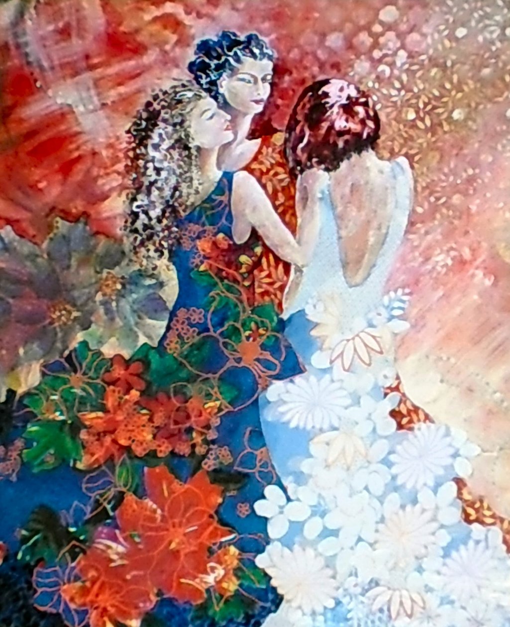 dames en robes fleuries - Mary Smith