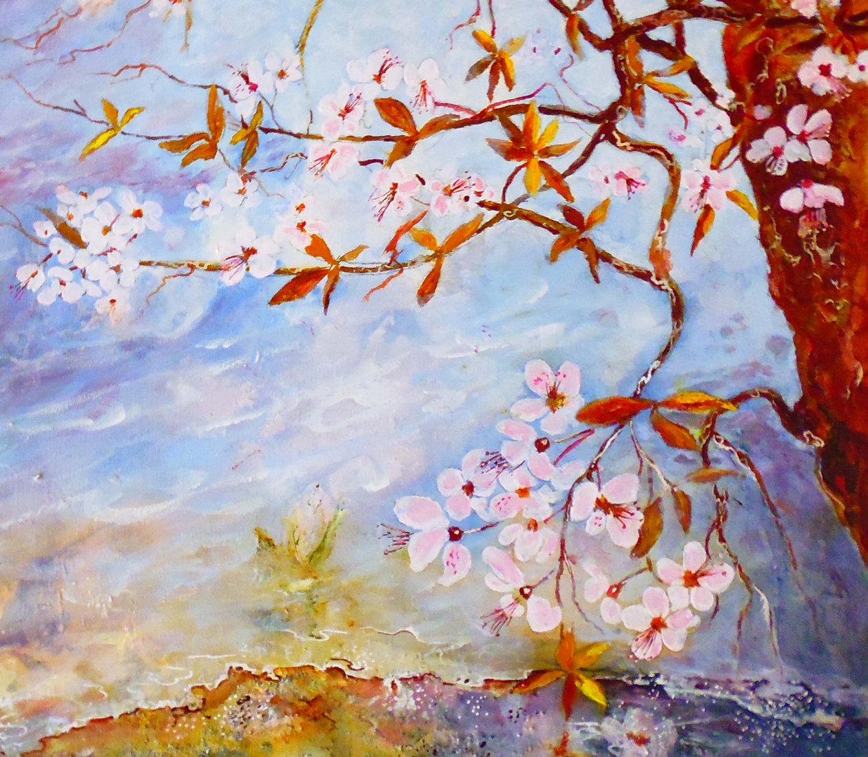 Fleurs au bord de l