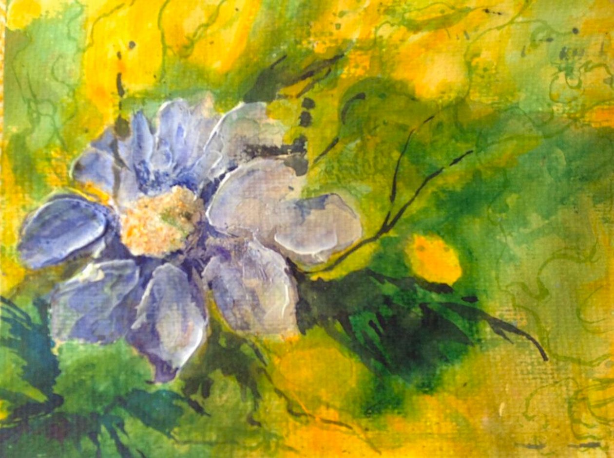 clématite au soleil du soir - Mary Smith