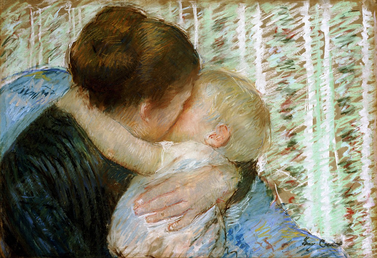 Un câlin de bonne nuit - Mary Cassatt