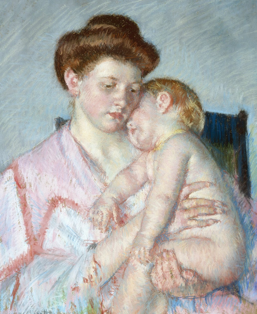 Bébé endormi, vers 1910 - Mary Stevenson Cassatt