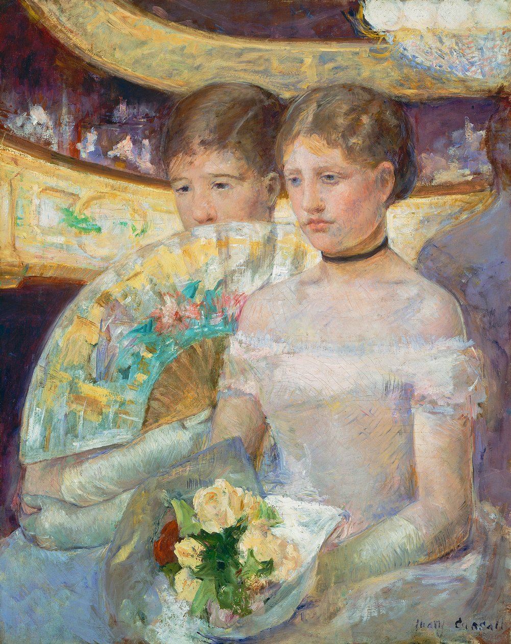 La Loge - Mary Stevenson Cassatt