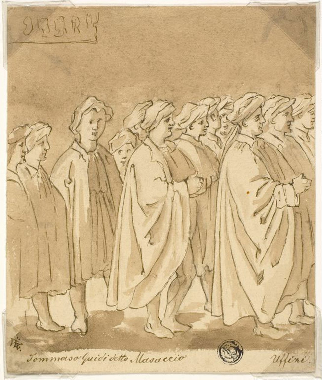 Procession de figures - Masaccio