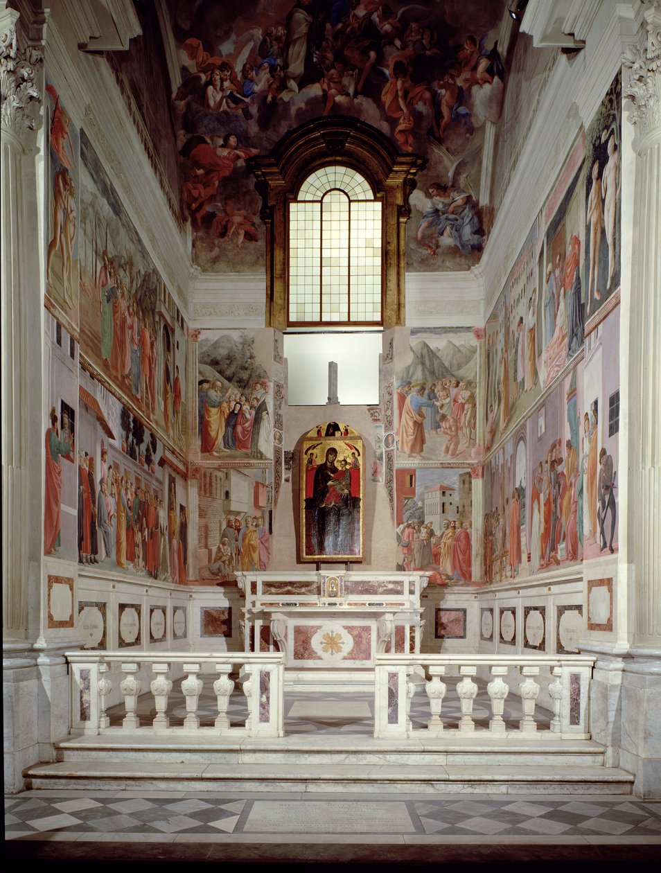 Vue générale de la chapelle - Filippino Lippi