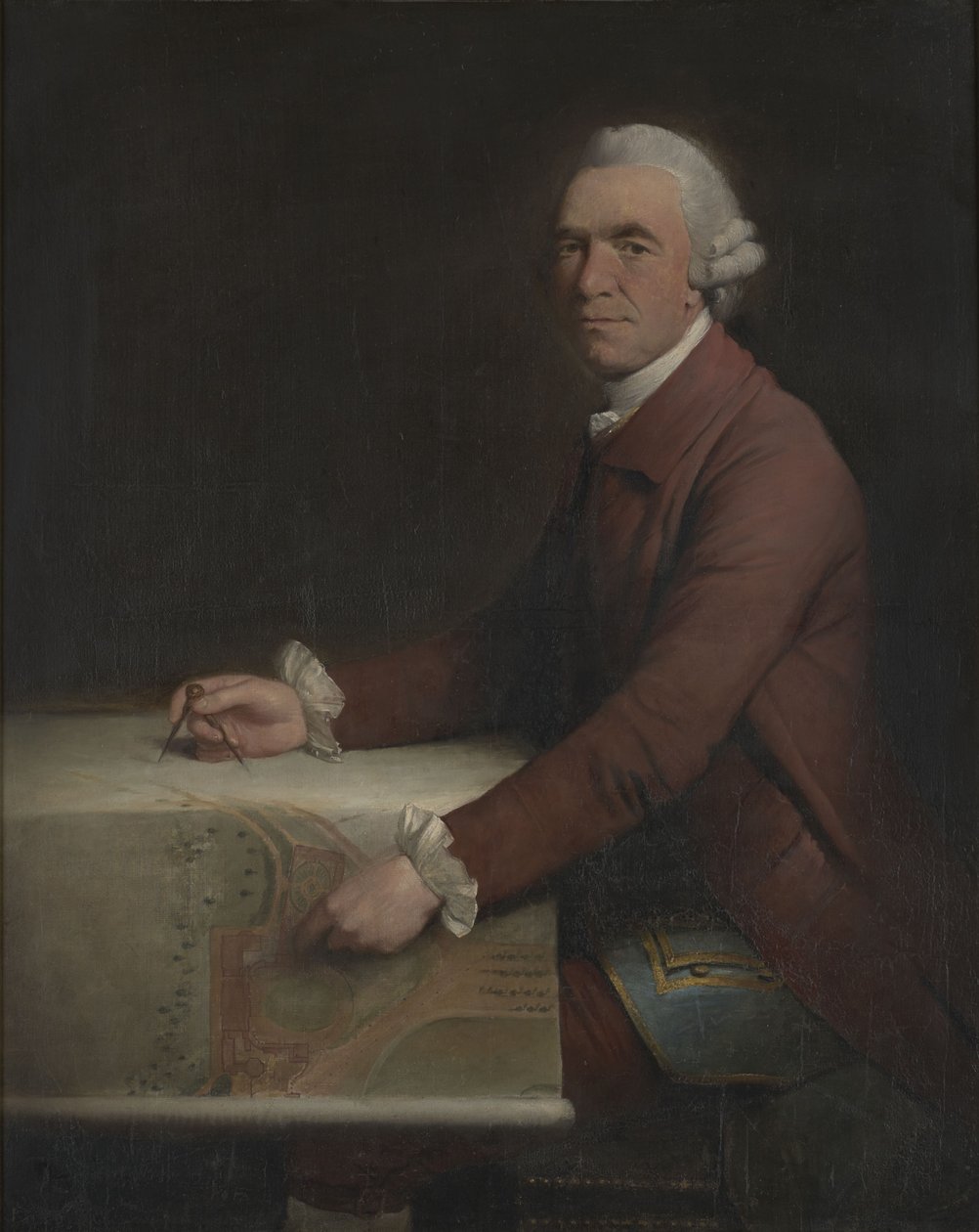 Portrait de Kenton Couse, architecte britannique (1721-1790) - Mason Chamberlin