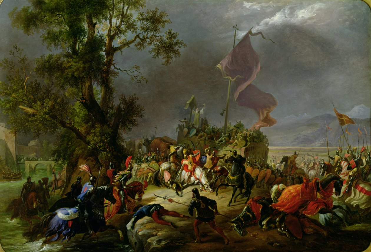 La bataille de Legnano en 1176 - Massimo Taparelli d