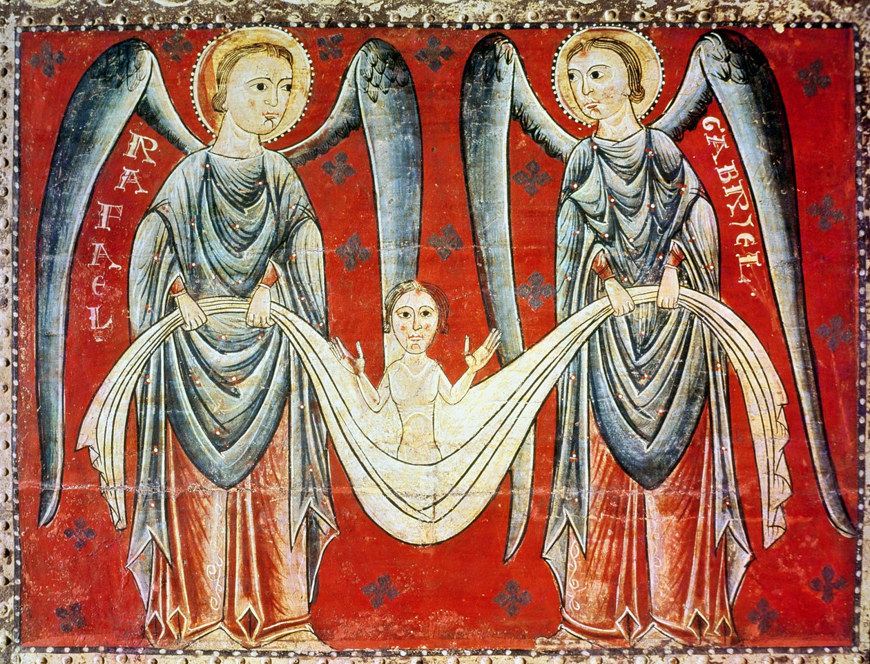 Saint Gabriel et Saint Raphaël - Master of the Llusanes