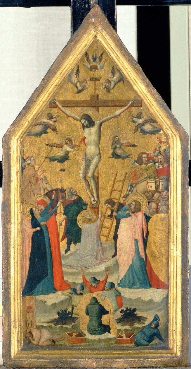 La Crucifixion du Christ - Master of the School of Rimini