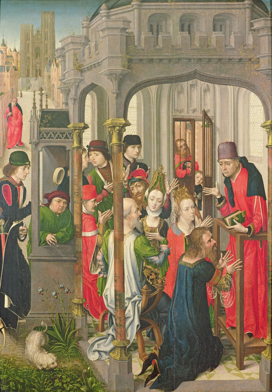 Enseignement pastoral, vers 1470 - Master of the View of St. Gudule