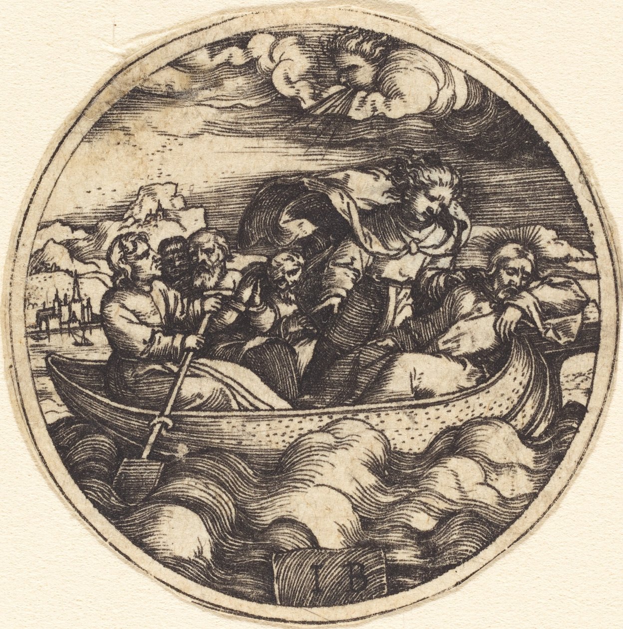 Christ calmant la tempête - Master IB
