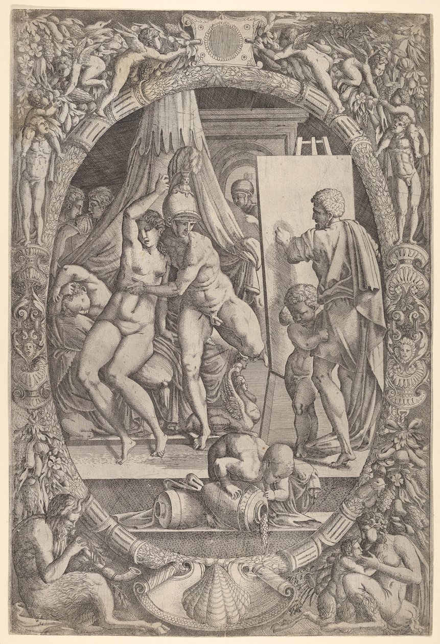Apelles peignant Alexandre et Campaspe - Master IQV