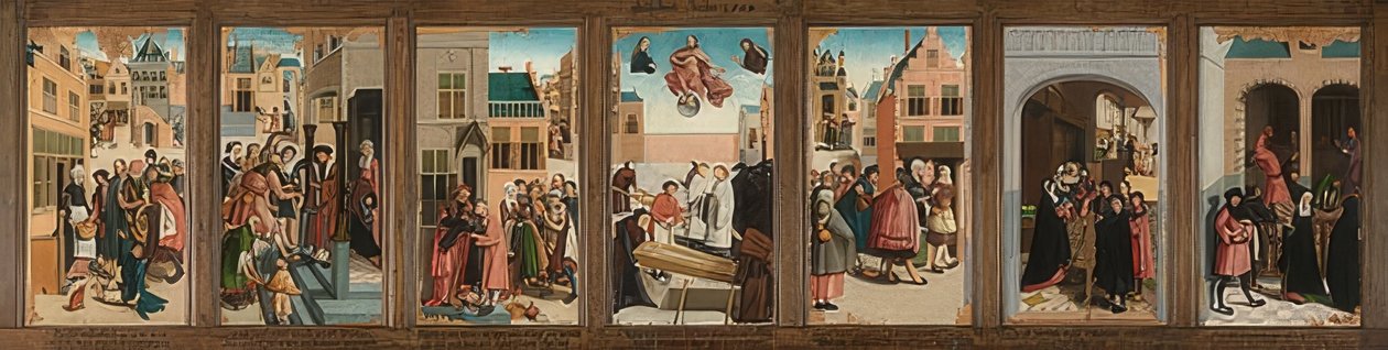 Les sept œuvres de miséricorde - Master of Alkmaar