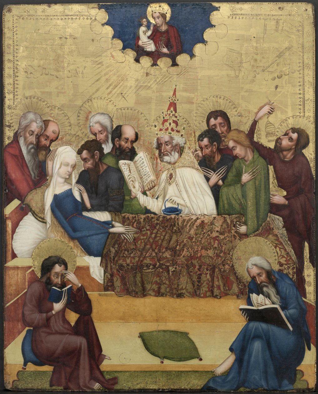 La mort de la Vierge, vers 1400 - Master of Heiligenkreuz