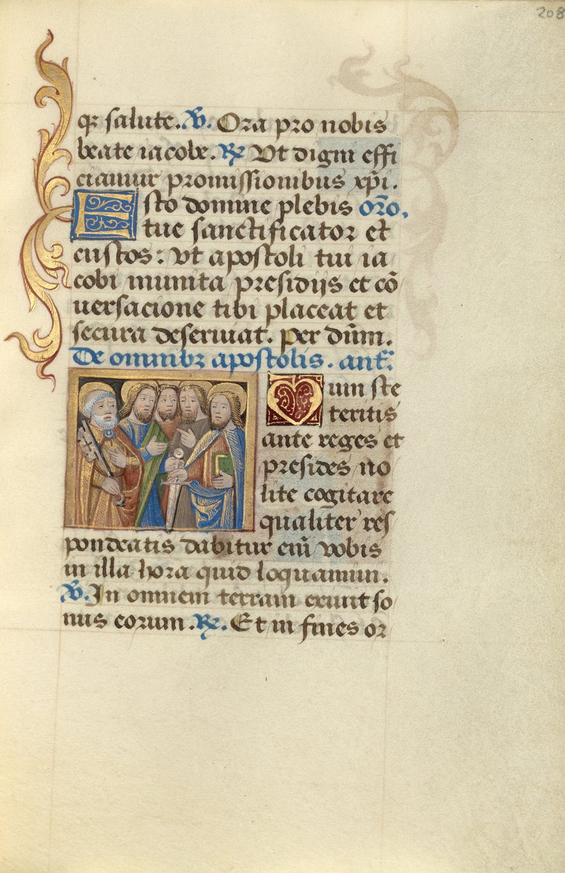Tous les apôtres - Master of Jacques de Besançon