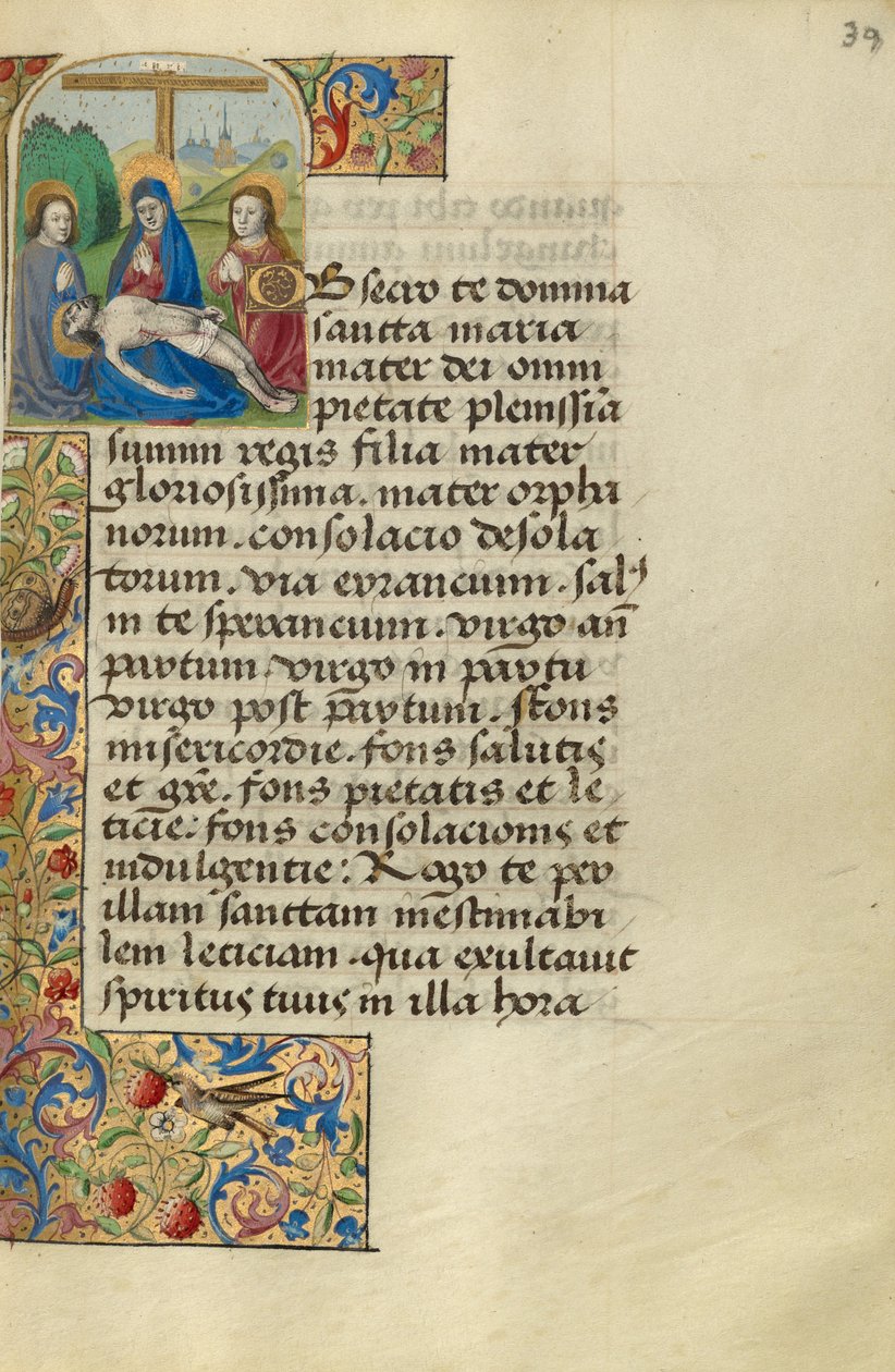 Piéta - Master of Jacques de Besançon