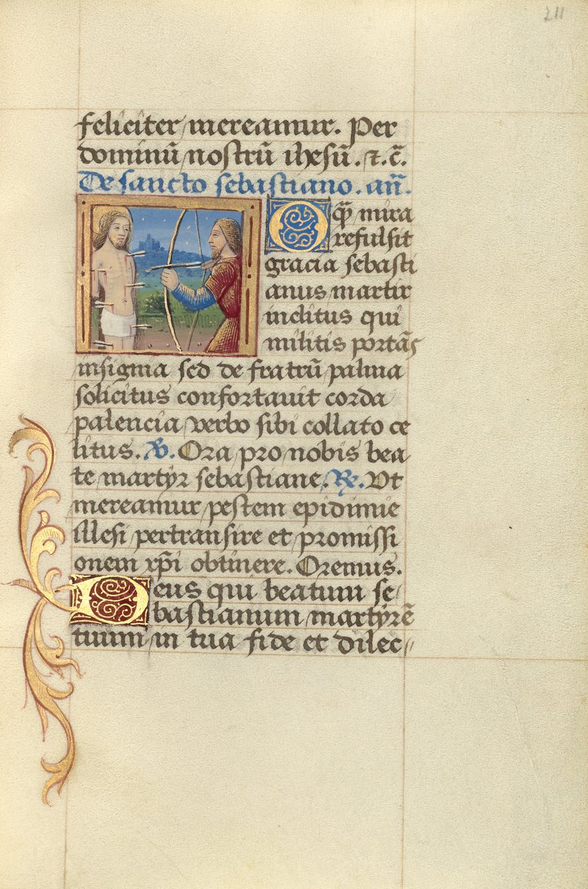 Saint Sébastien - Master of Jacques de Besançon