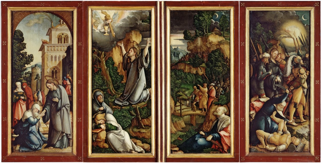 Le Retable Wildenstein fermé - Master of Messkirch