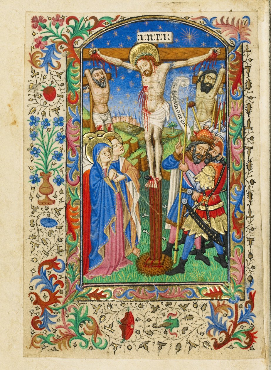 La crucifixion - Master of Sir John Fastolf
