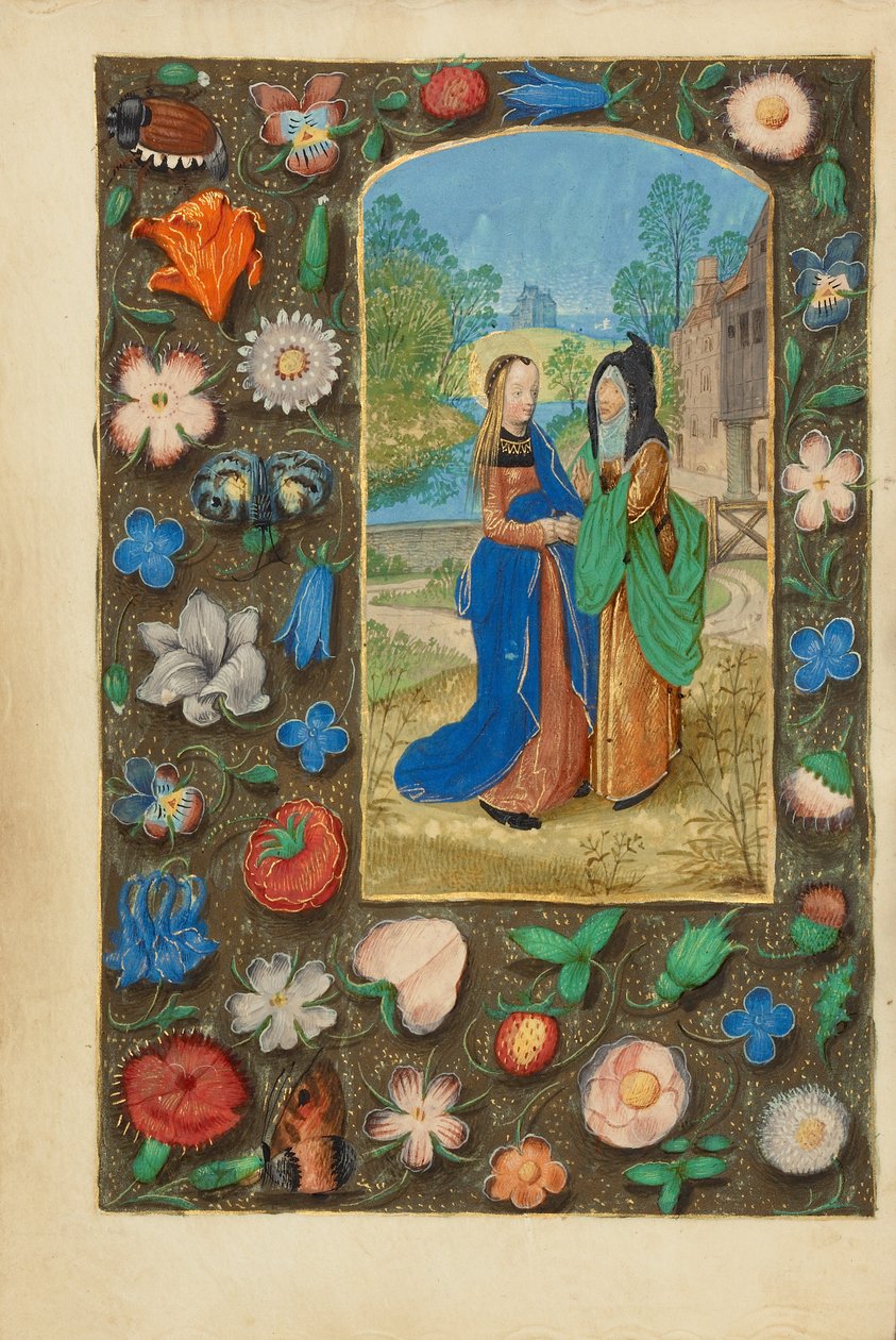 La visite - Master of the Dresden Prayer Book