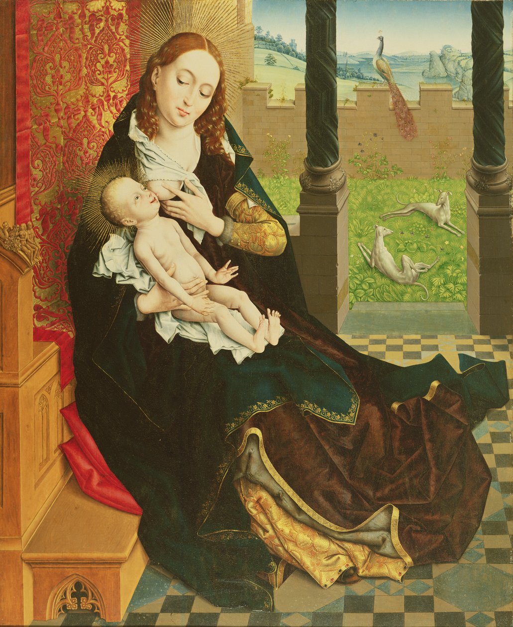 Image inconnue - Master of the Embroidered Foliage
