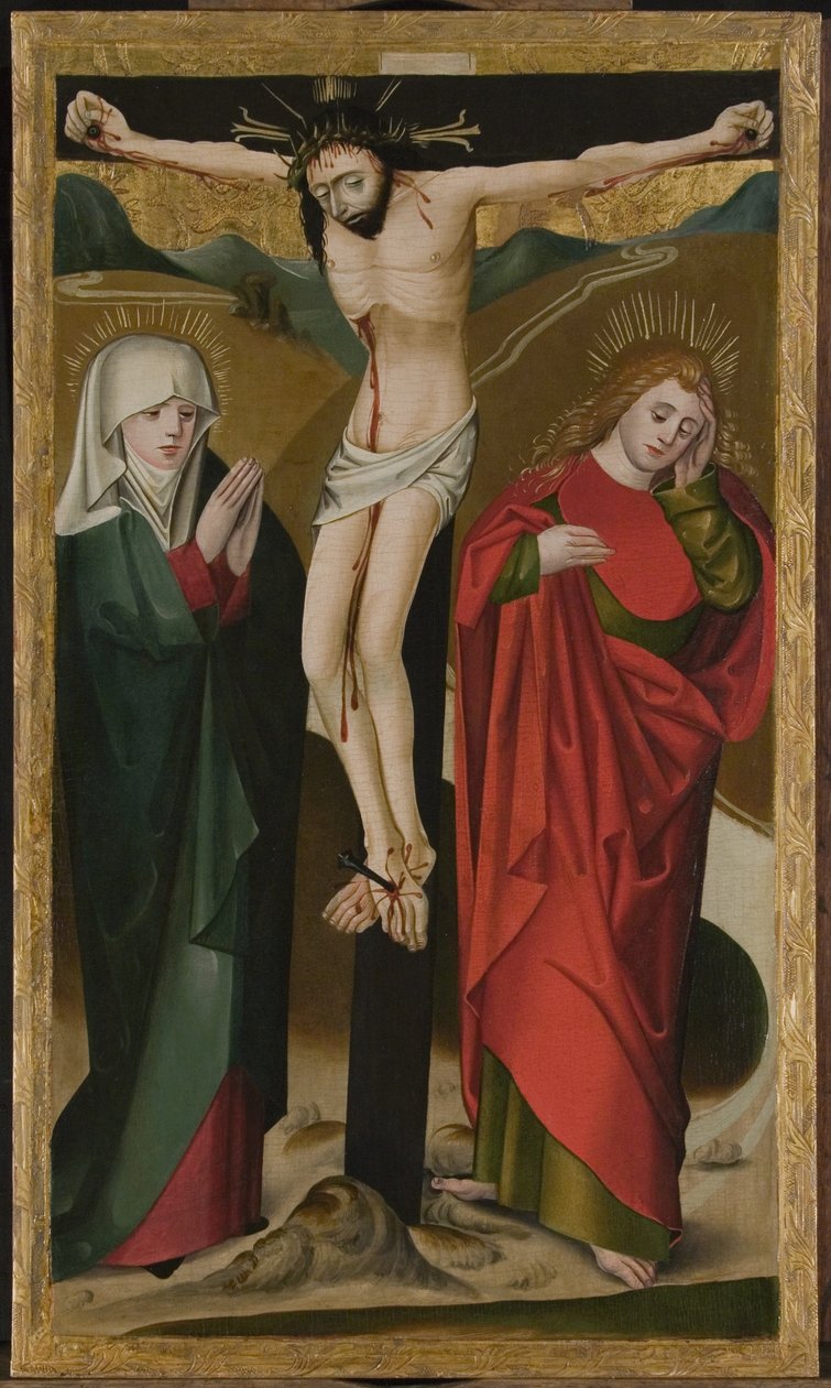 La Crucifixion - Master of the Hanover Marktkirche Altar