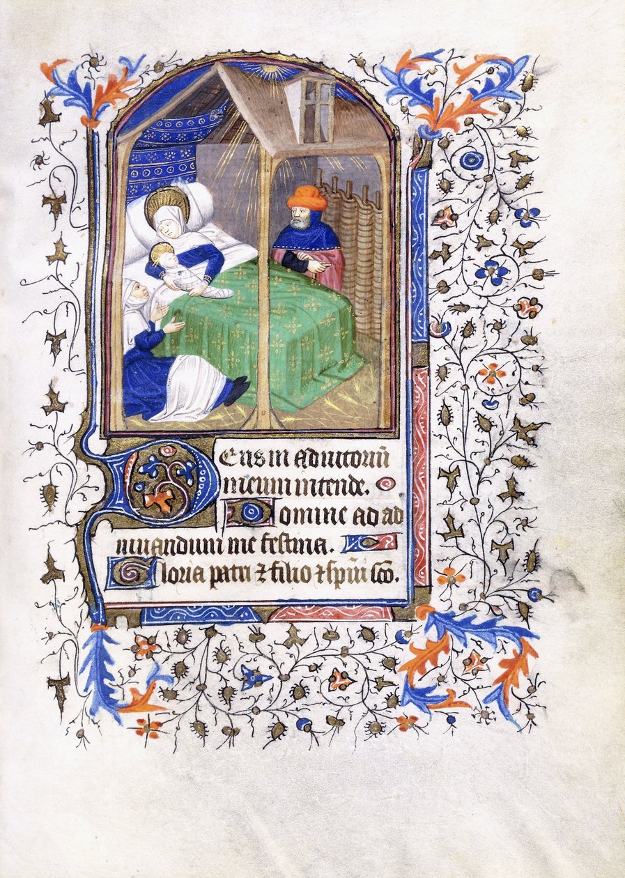Nativité, c.1430-1440 - Master of the Munich Golden Legend
