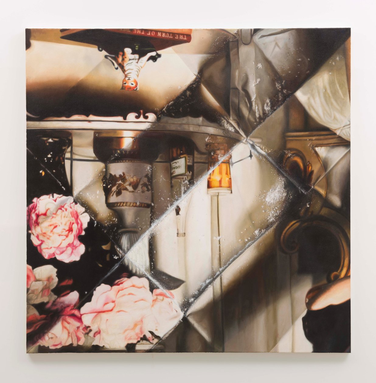 La tanière du dragon, 2013 (huile sur toile) - Mat Collishaw