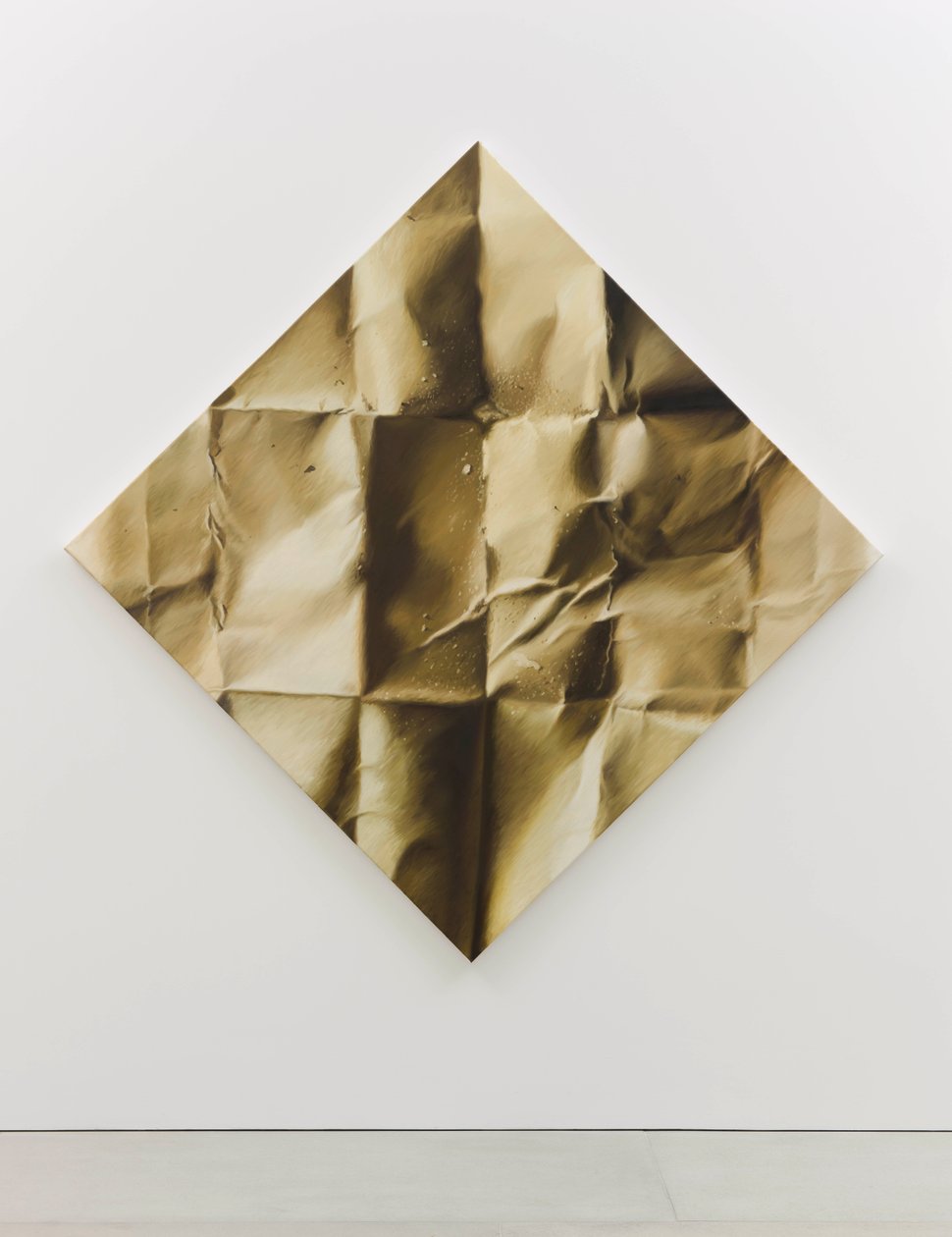 Dentelle de platine, 2012 (huile sur toile) - Mat Collishaw