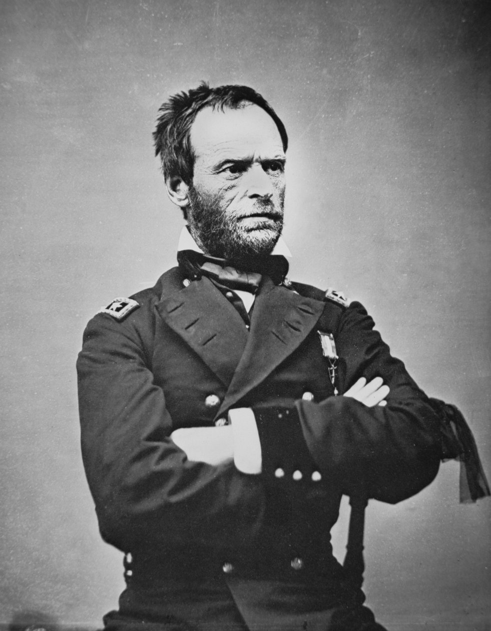 Général William T. Sherman (1820-91) - Mathew Brady