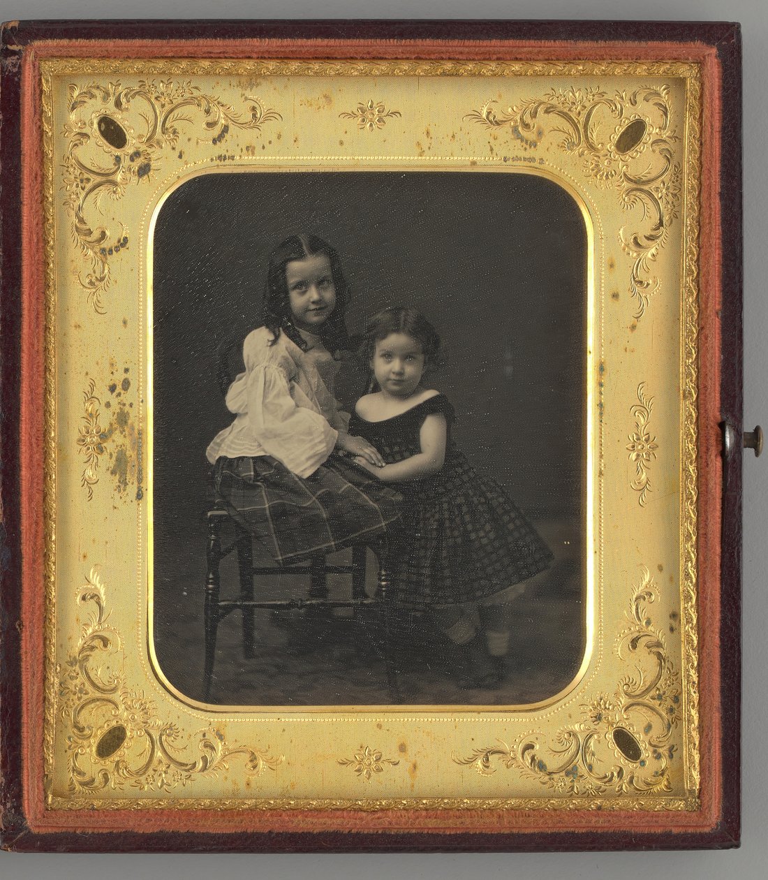 Portrait non titré de deux filles, 1861 - Mathew Brady