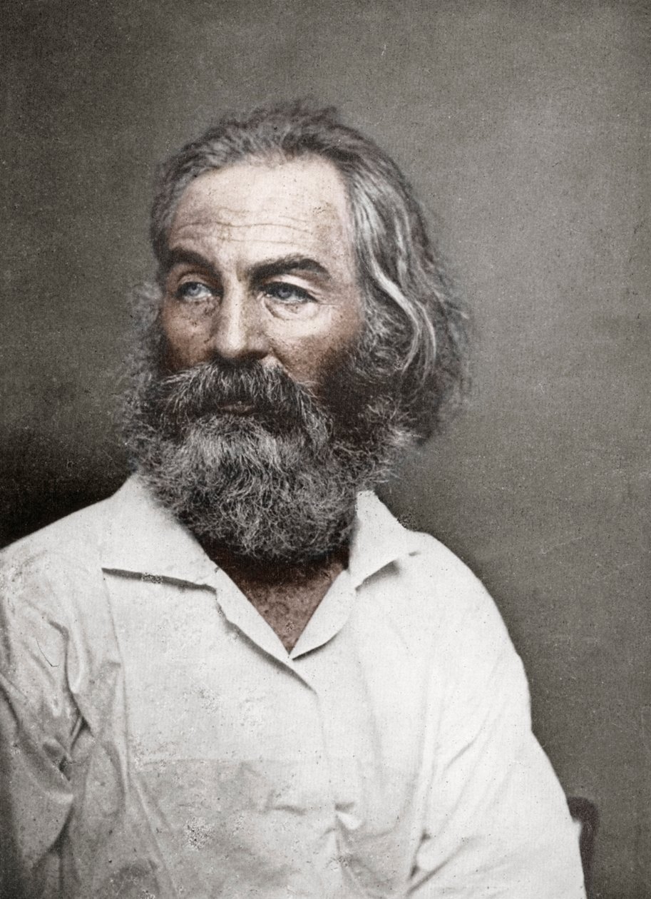 Walt Whitman, poète américain, c1880s - Mathew B. Brady