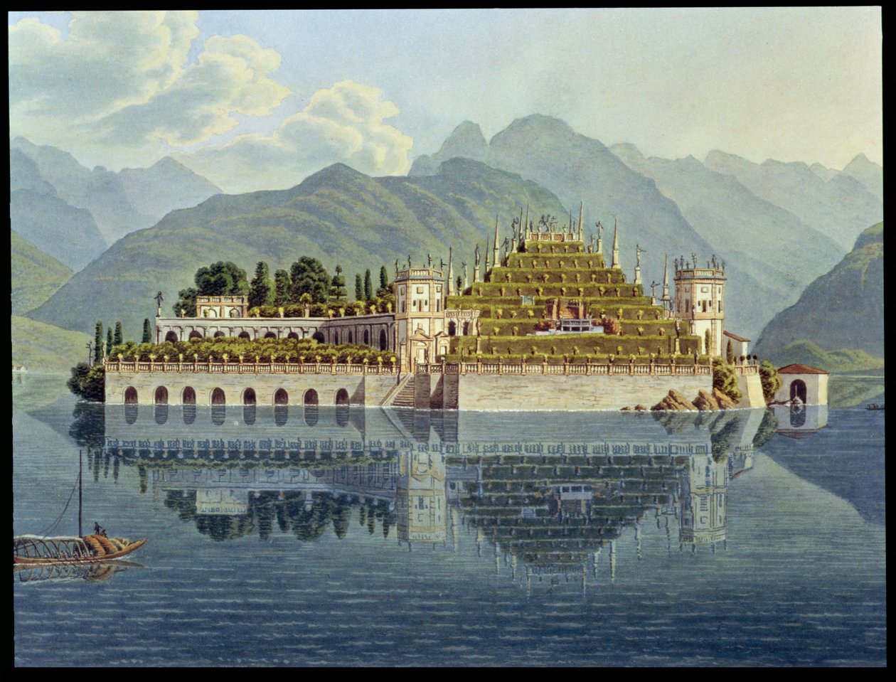 Isola Bella, Lac Majeur : les jardins en terrasses, de 