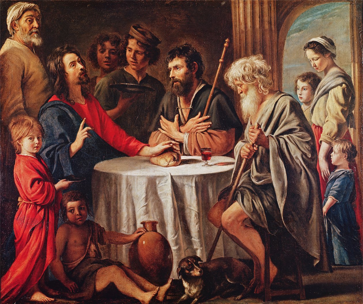 Les Disciples à Emmaüs - Mathieu Le Nain
