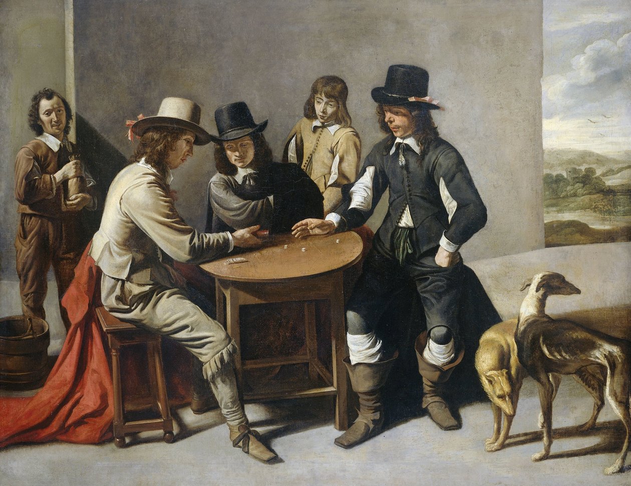 Les joueurs de dés - Mathieu Lenain (le cadet) (follower of)