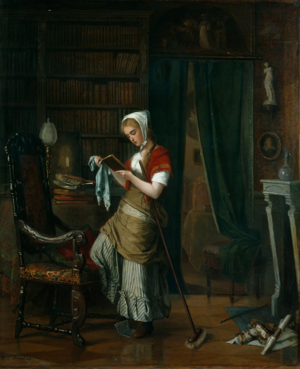 Intérieur de ferme - Mathilde Dietrichson